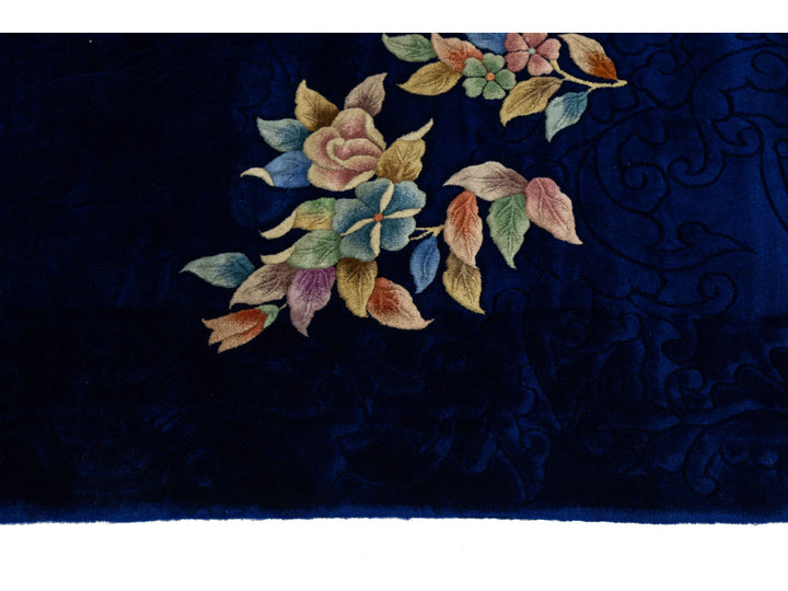 Antique Art Deco Chinese Rug 9 X 12