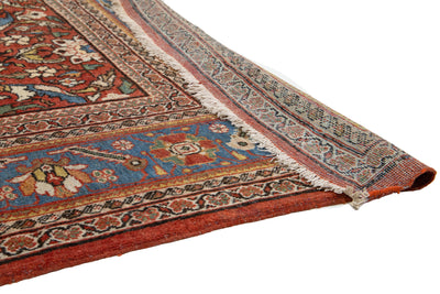 Antique Persian Sultanabad Wool Rug 13 X 17