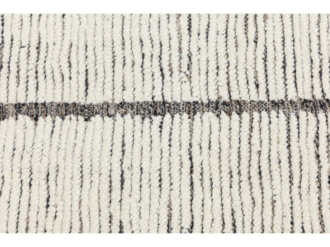 Modern Moroccan Wool Rug 12 X 15