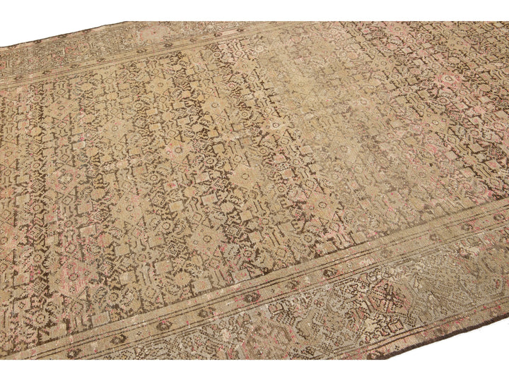 Antique Malayer Wool Runner 6 x 13