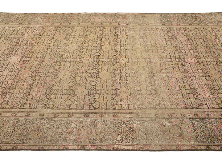 Antique Malayer Wool Runner 6 x 13