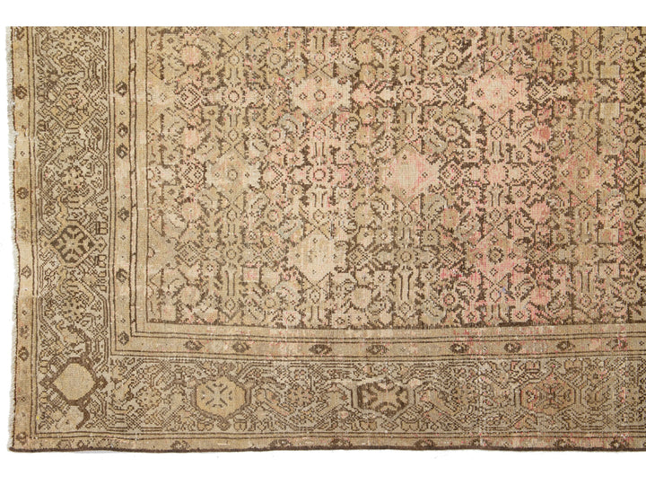 Antique Malayer Wool Runner 6 x 13