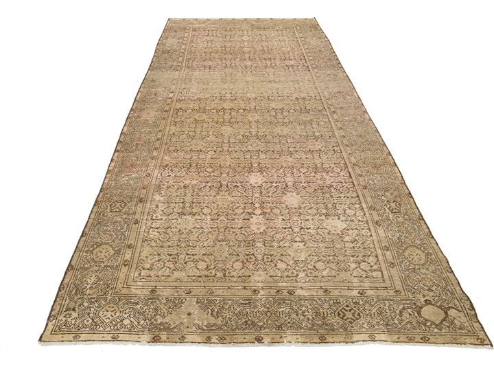 Antique Malayer Wool Runner 6 x 13