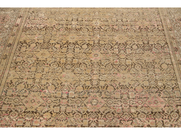 Antique Malayer Wool Runner 6 x 13