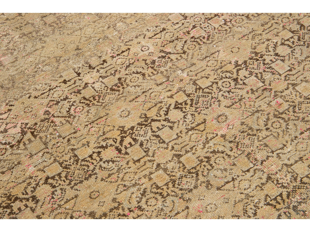 Antique Malayer Wool Runner 6 x 13