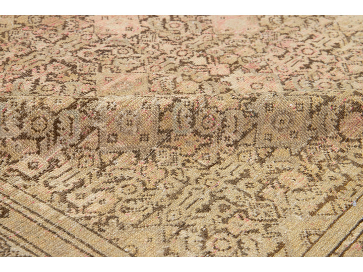 Antique Malayer Wool Runner 6 x 13