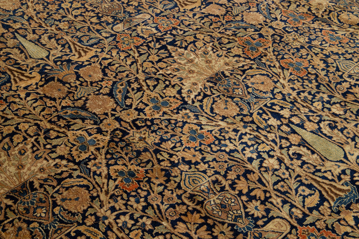 Antique Persian Khorasan Wool Rug 13 X 20