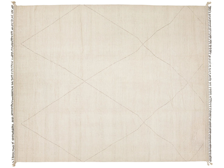 Modern Moroccan Wool Rug 12 X 15