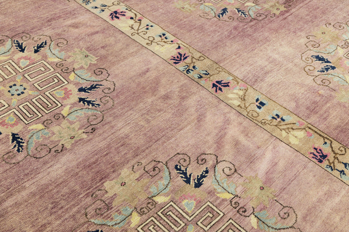 Vintage Turkish Kars Wool Rug 9 X 10