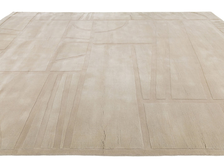 Modern Wool Rug 10 X 14