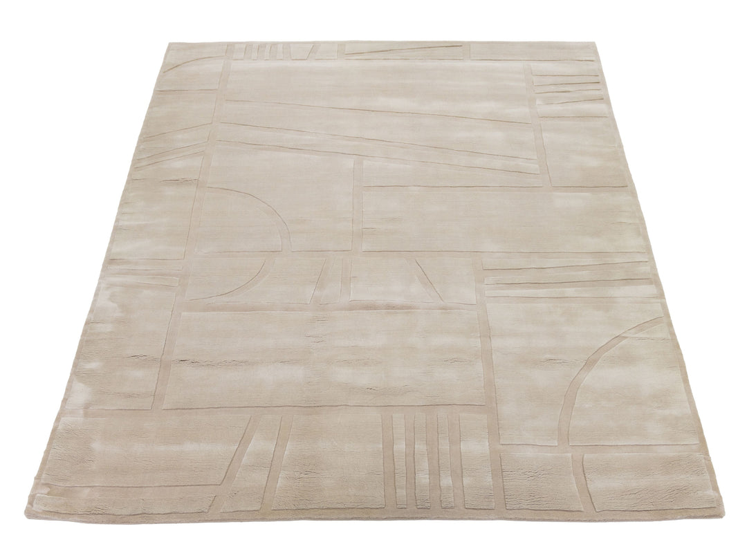 Modern Wool Rug 10 X 14