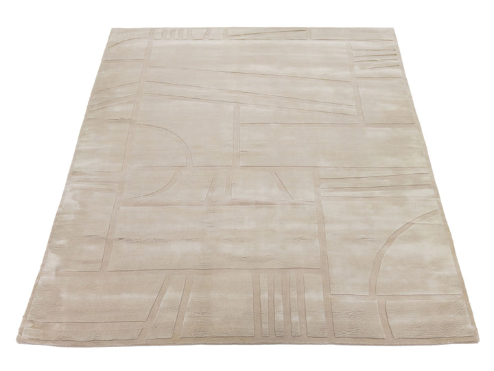Modern Wool Rug 10 X 14