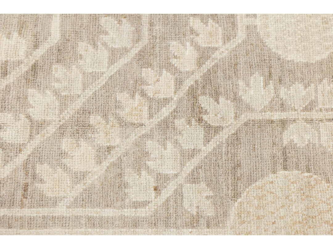 Modern Khotan Wool Rug 18 X 20