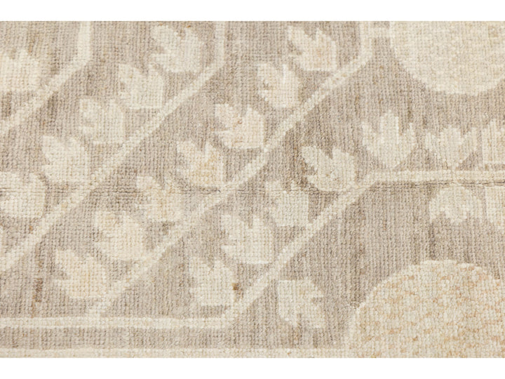 Modern Khotan Wool Rug 18 X 20