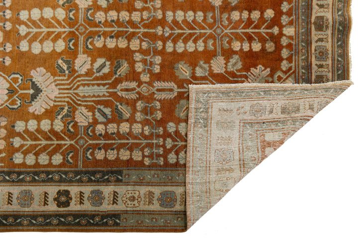 Antique Bakhtiari Wool Rug 11 X 13