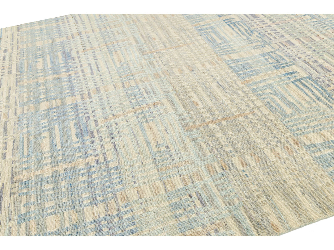 Modern Wool Rug 9 X 12