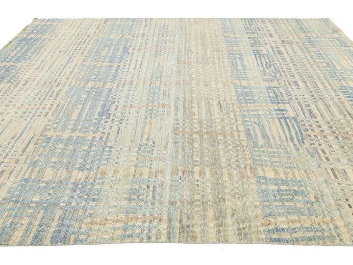 Modern Wool Rug 9 X 12