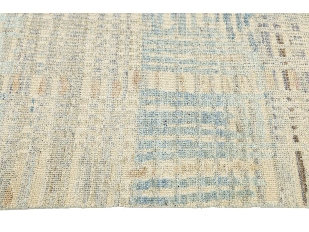 Modern Wool Rug 9 X 12