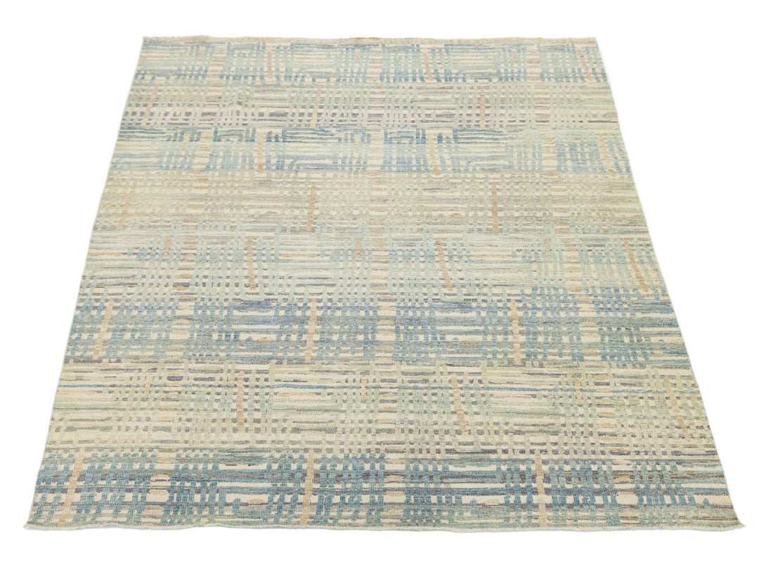 Modern Wool Rug 9 X 12