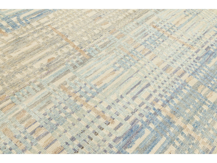 Modern Wool Rug 9 X 12