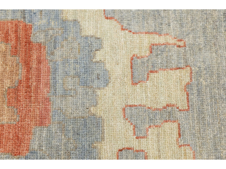 Modern Oushak Wool Rug 12 X 16