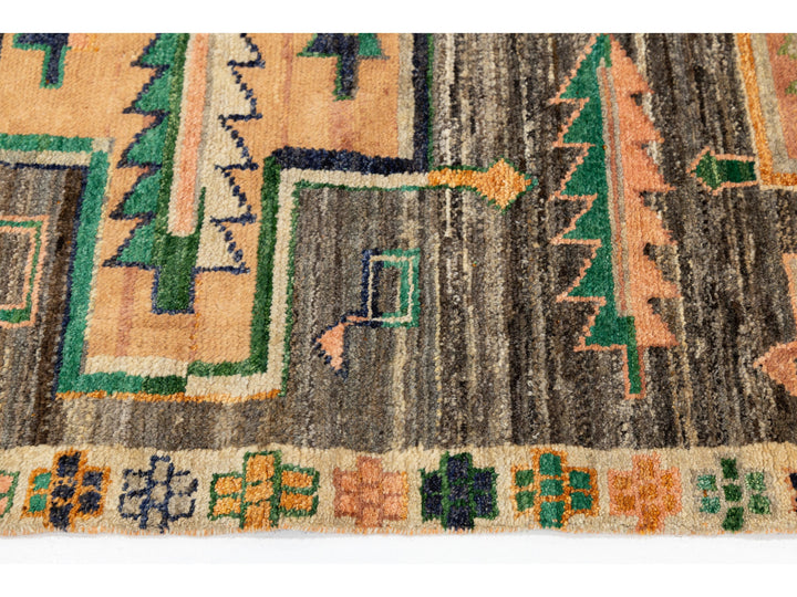 Modern Baluch Wool Rug 6 X 8
