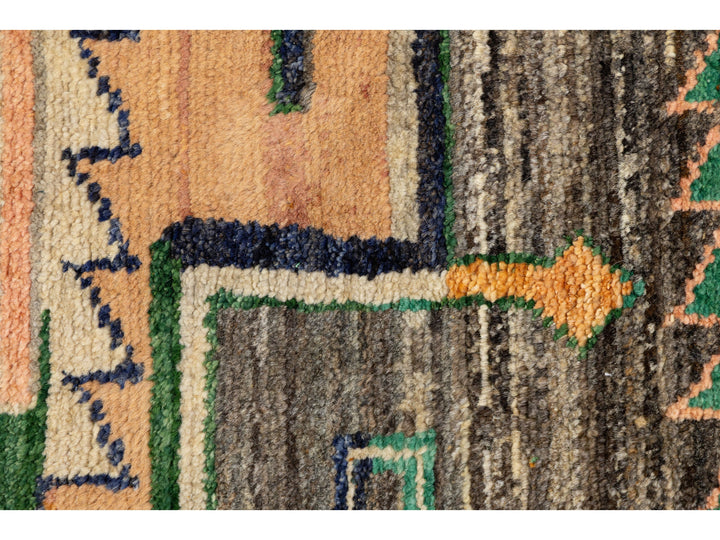 Modern Baluch Wool Rug 6 X 8