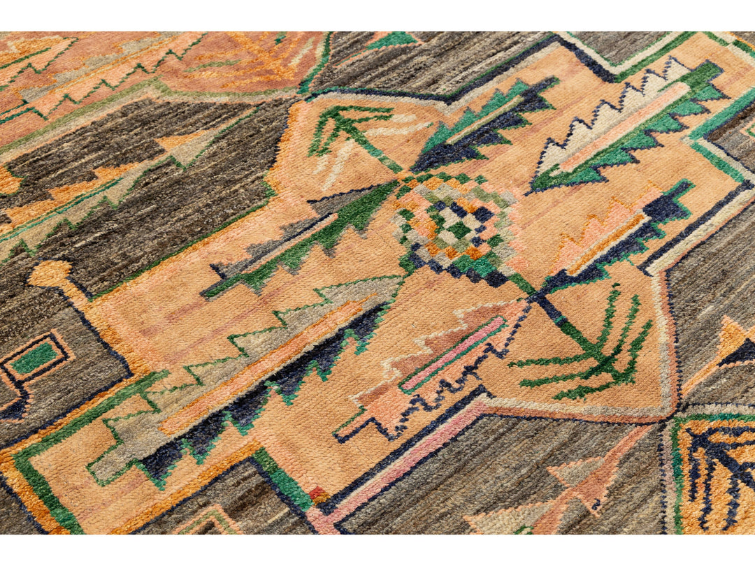Modern Baluch Wool Rug 6 X 8