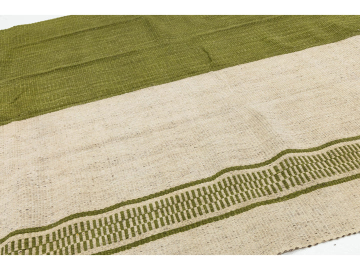 Modern Kilim Flatweave Wool Rug 8 X 12