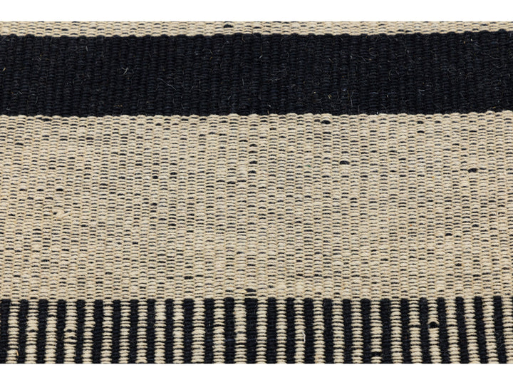 Modern Kilim Flatweave Wool Rug 10 X 15