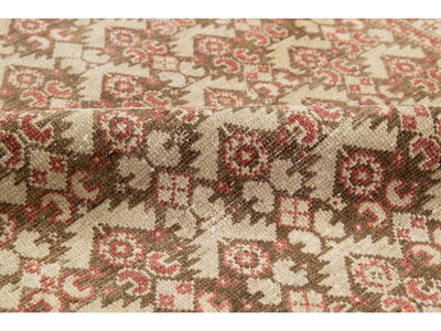 Antique Malayer Wool Runner 3 X 9