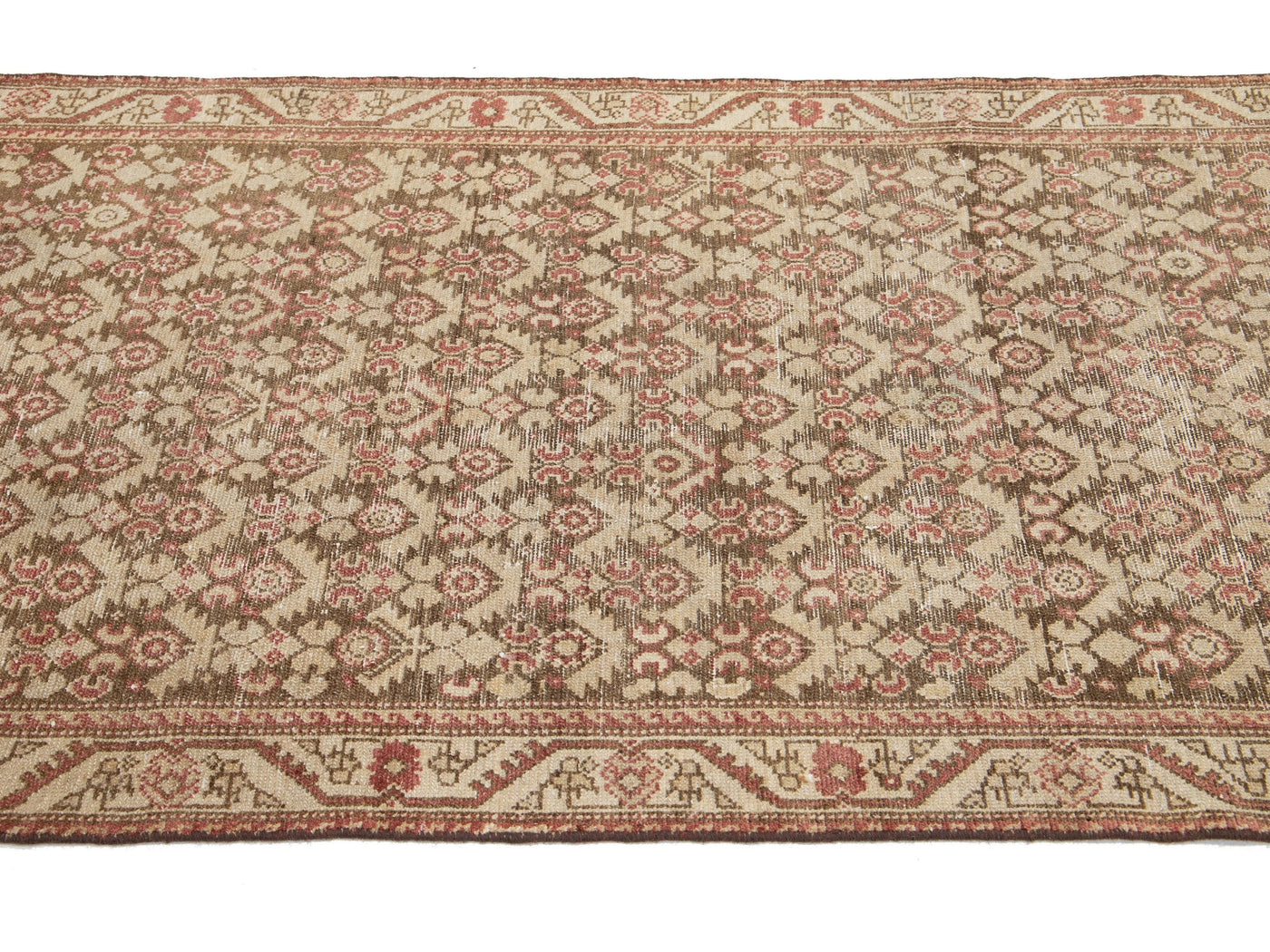 Antique Malayer Wool Runner 3 X 9