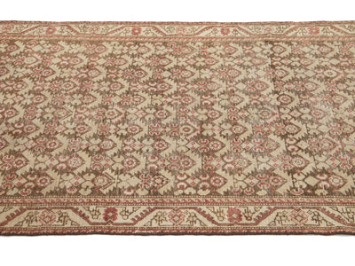 Antique Malayer Wool Runner 3 X 9