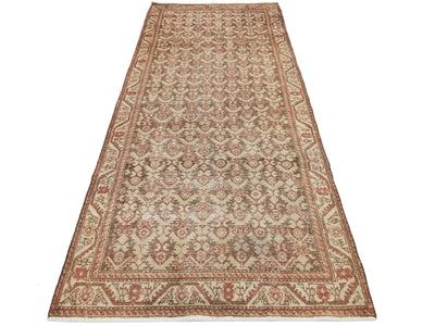 Antique Malayer Wool Runner 3 X 9