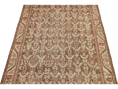 Antique Malayer Wool Runner 3 X 9