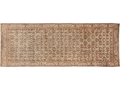 Antique Malayer Wool Runner 3 X 9