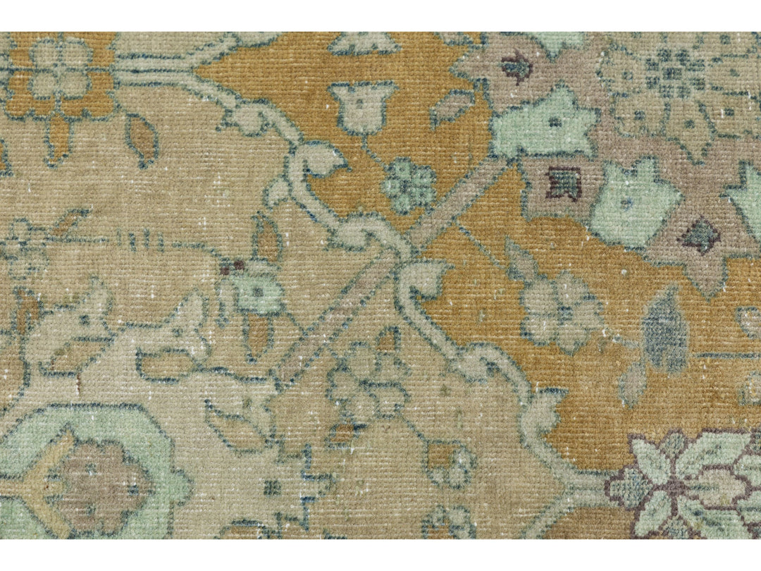Antique Indian Agra Wool Rug 14 X 17