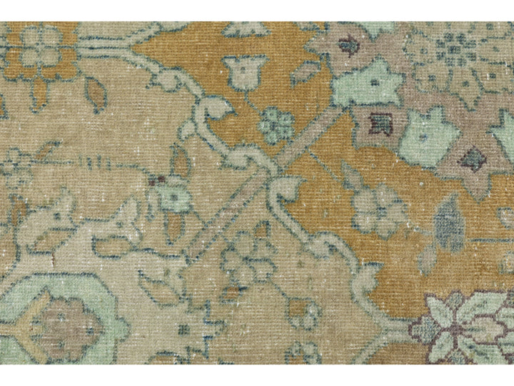 Antique Indian Agra Wool Rug 14 X 17