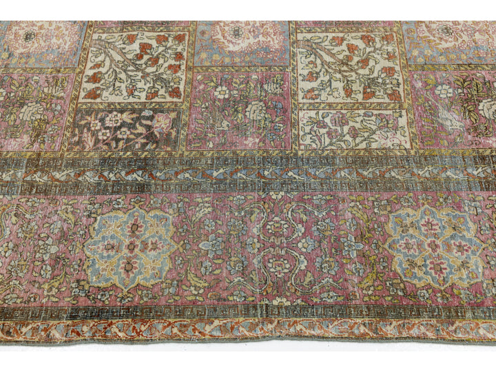 Antique Larestan Wool Rug 10 X 15