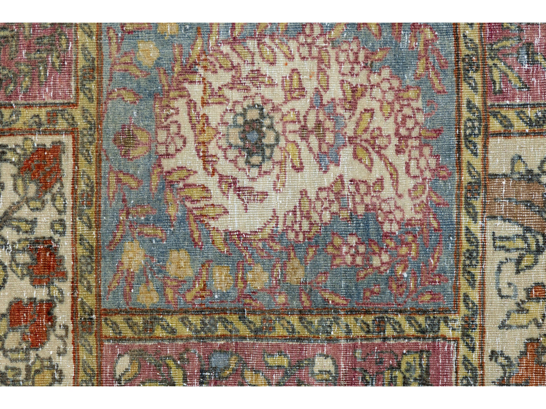 Antique Larestan Wool Rug 10 X 15