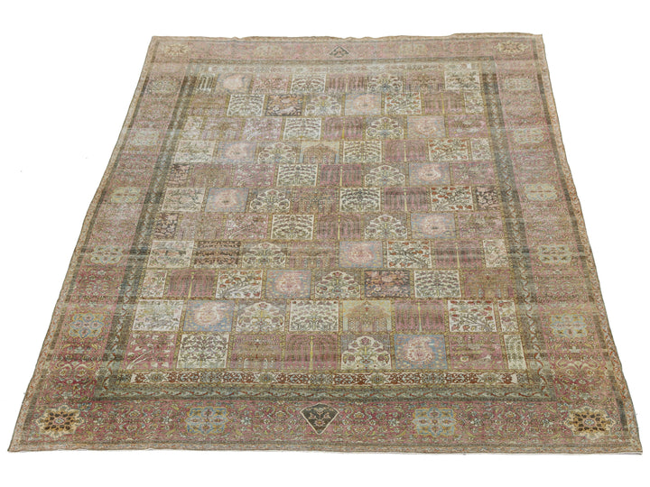 Antique Larestan Wool Rug 10 X 15
