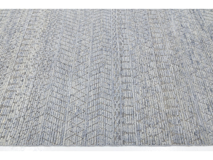 Modern Moroccan Wool Rug 10 X 14