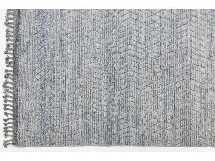 Modern Moroccan Wool Rug 10 X 14