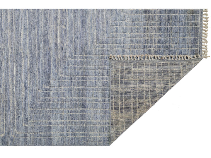 Modern Moroccan Wool Rug 12 X 16