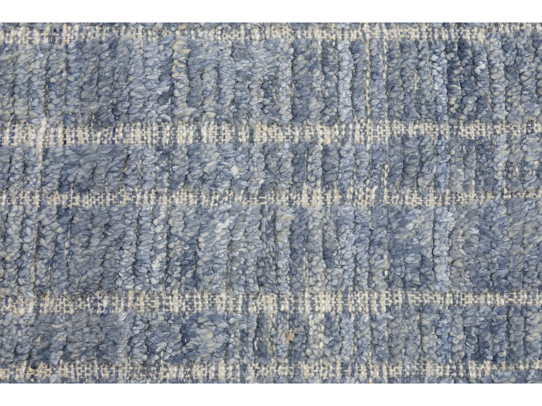Modern Moroccan Wool Rug 12 X 16