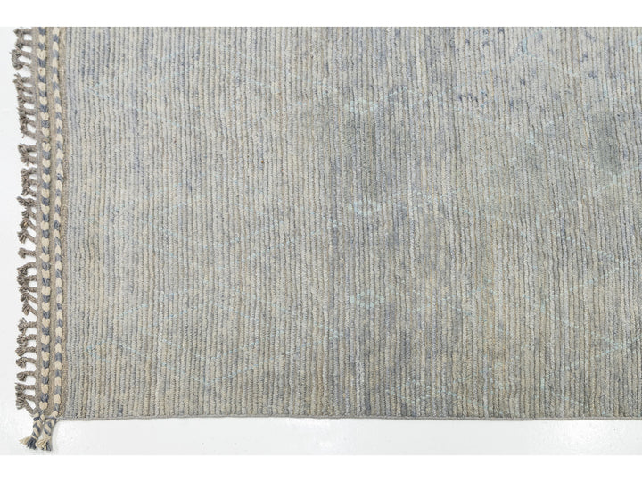 Modern Moroccan Wool Rug 12 X 16