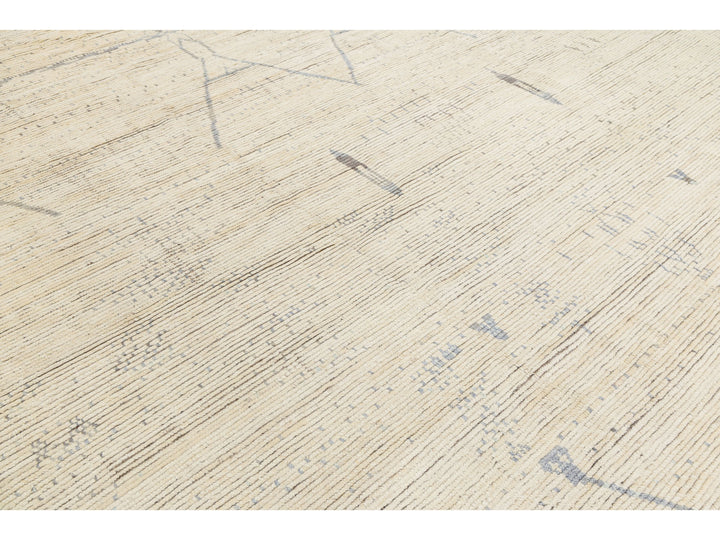Modern Moroccan Wool Rug 12 X 16