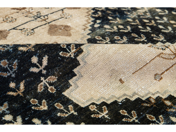 Antique Malayer Wool Runner 4 X 14