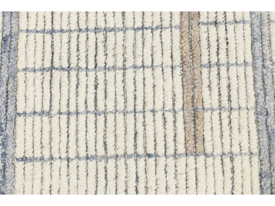 Modern Moroccan Wool Rug 12 X 15