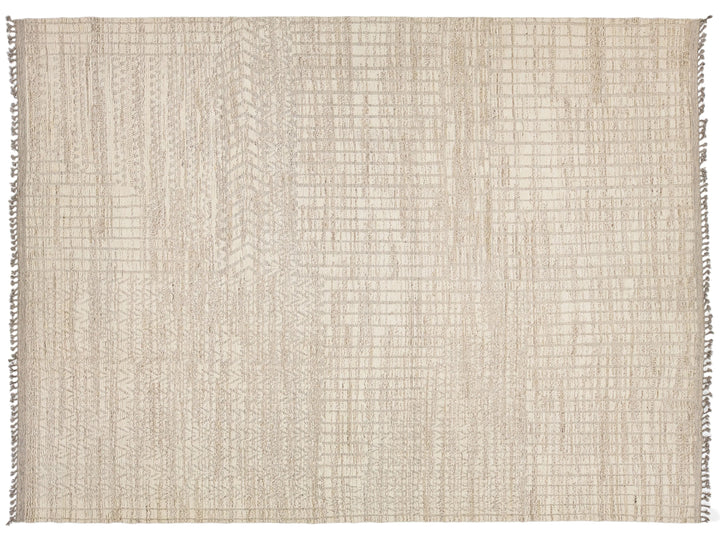 Modern Moroccan Wool Rug 12 X 16